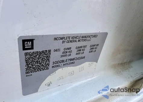 2021 GMC Sierra C2500 Heavy Duty from USA, damaged, VIN 1GD28LE79MF241644